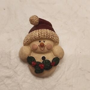 Brooch Snowman